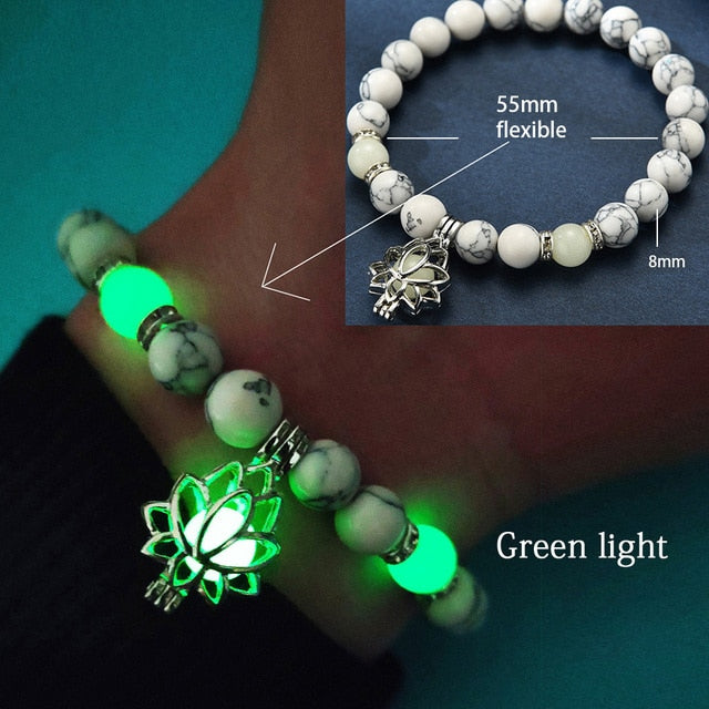 Glow in the Dark Charm Bracelets