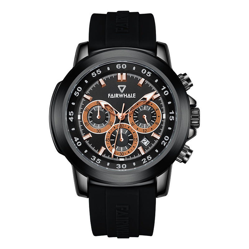 Drie ogen en zes naalden multifunctioneel Daytona horloge