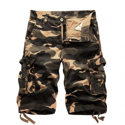 Military Cargo Shorts Men