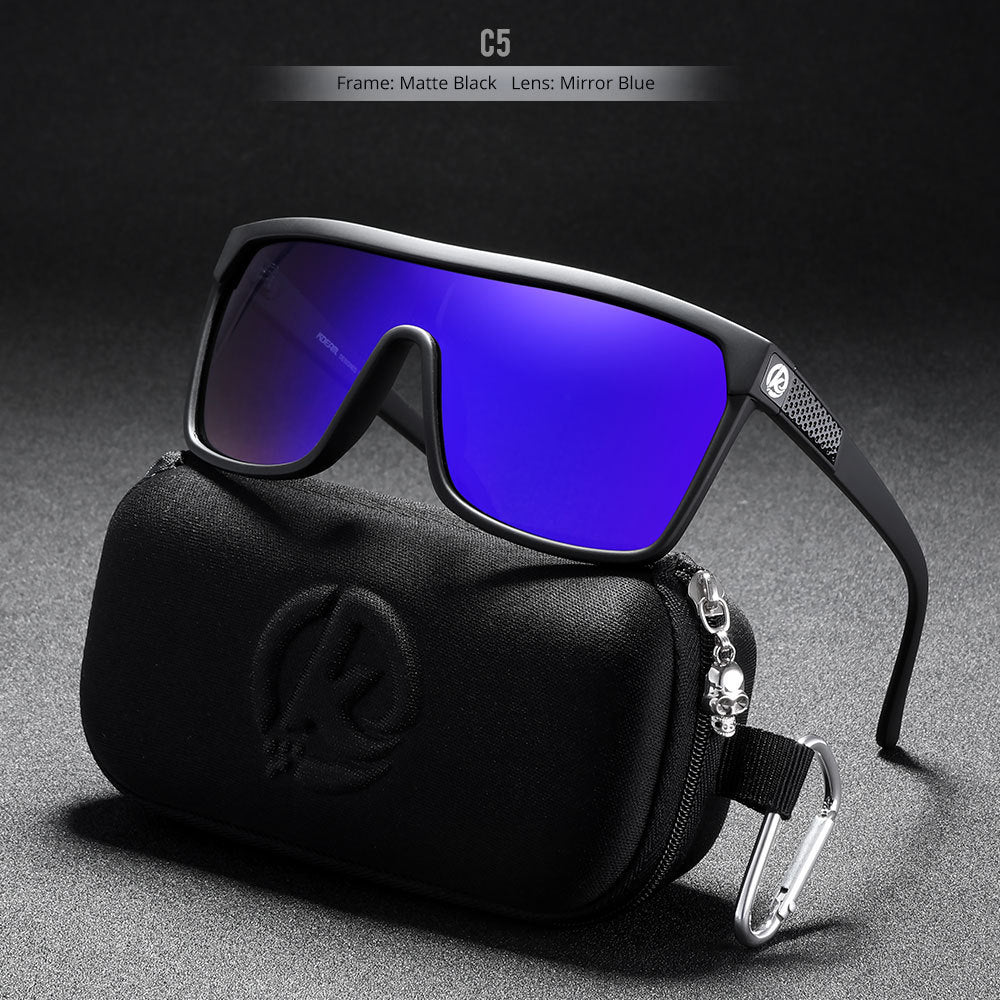 Large Frame Bicycle Polarized Sunglasses