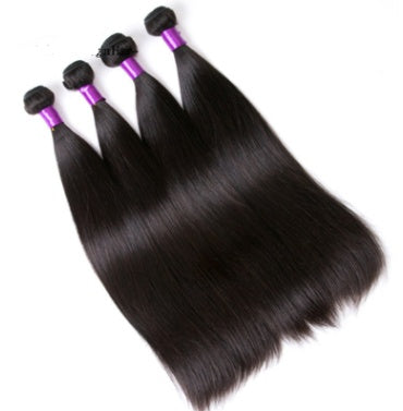 Brazilian straight human hair 'natural color'