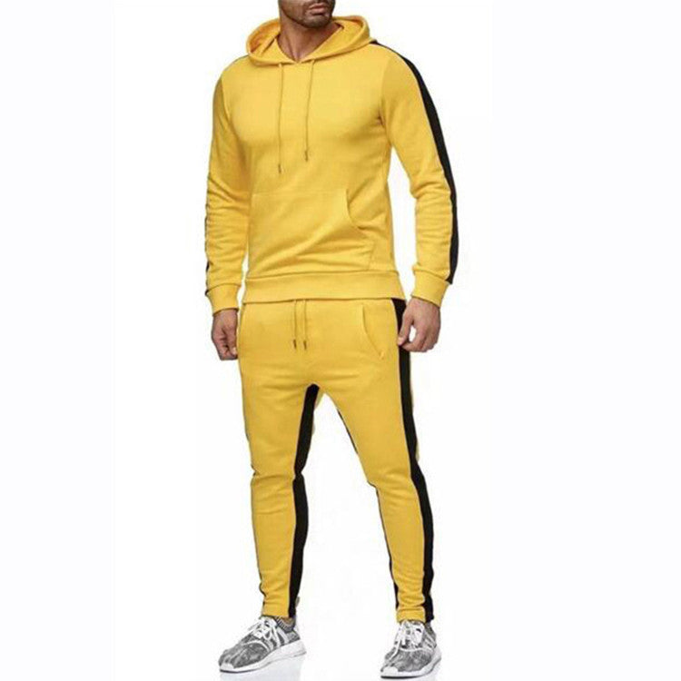 Men's hoodie suit patch strips