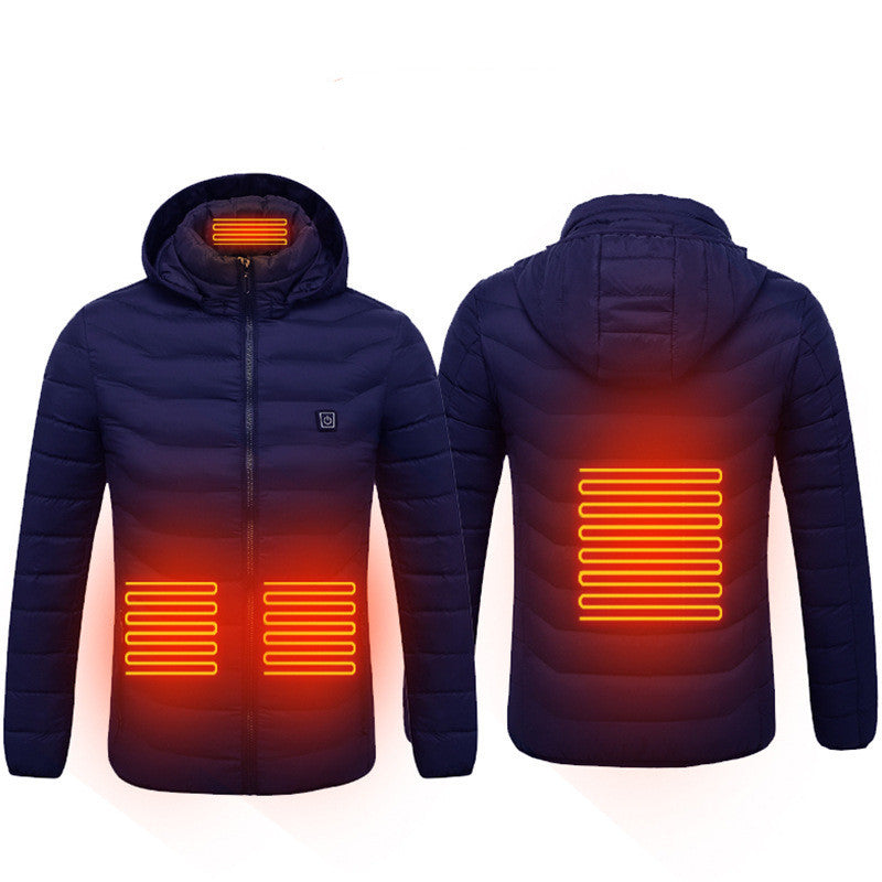 New Heated Jacket Coat USB