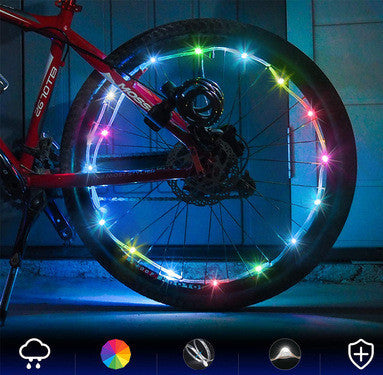 Glowing LED Bicycle Wheel Light Cycling