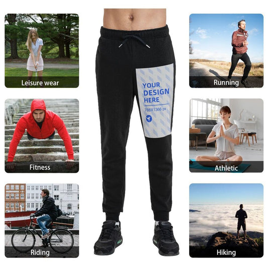 Comfortabele heren lange joggingbroek