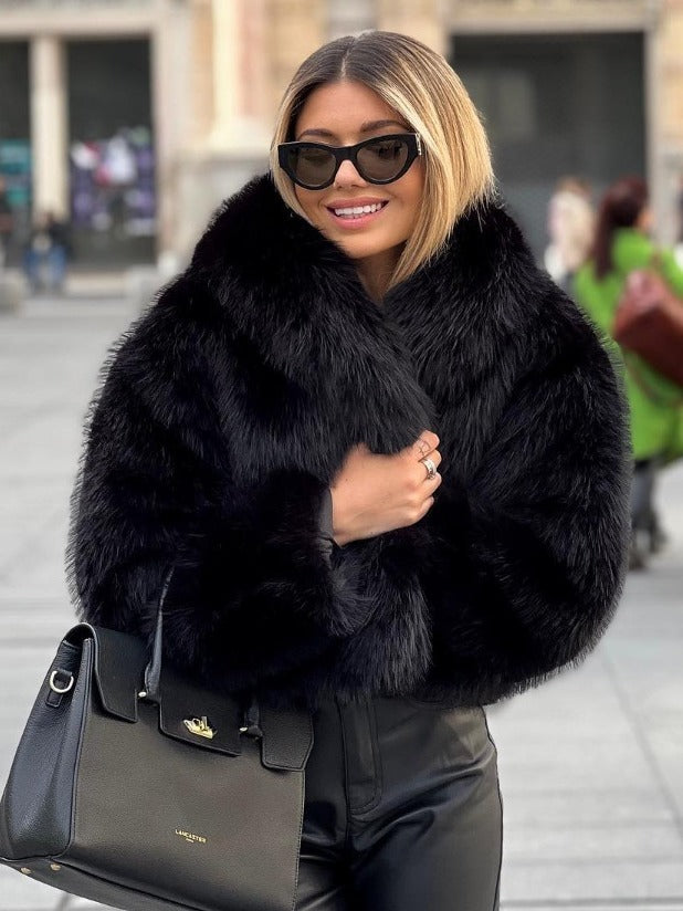 Plush Fur Coat