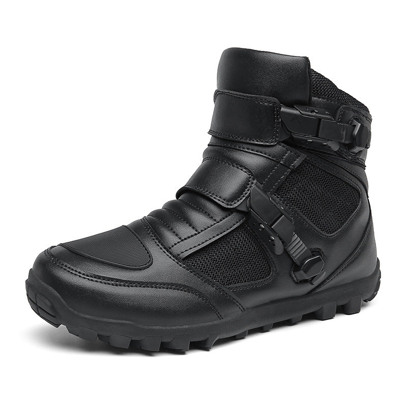 Male Knight Four Seasons Motorcycle Boots