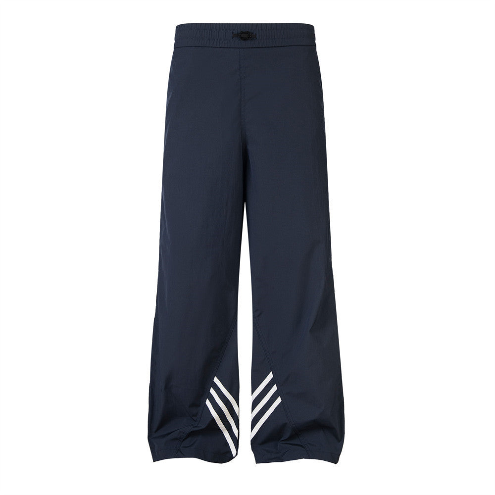 Three Bars Sports Wide Legs Trousers