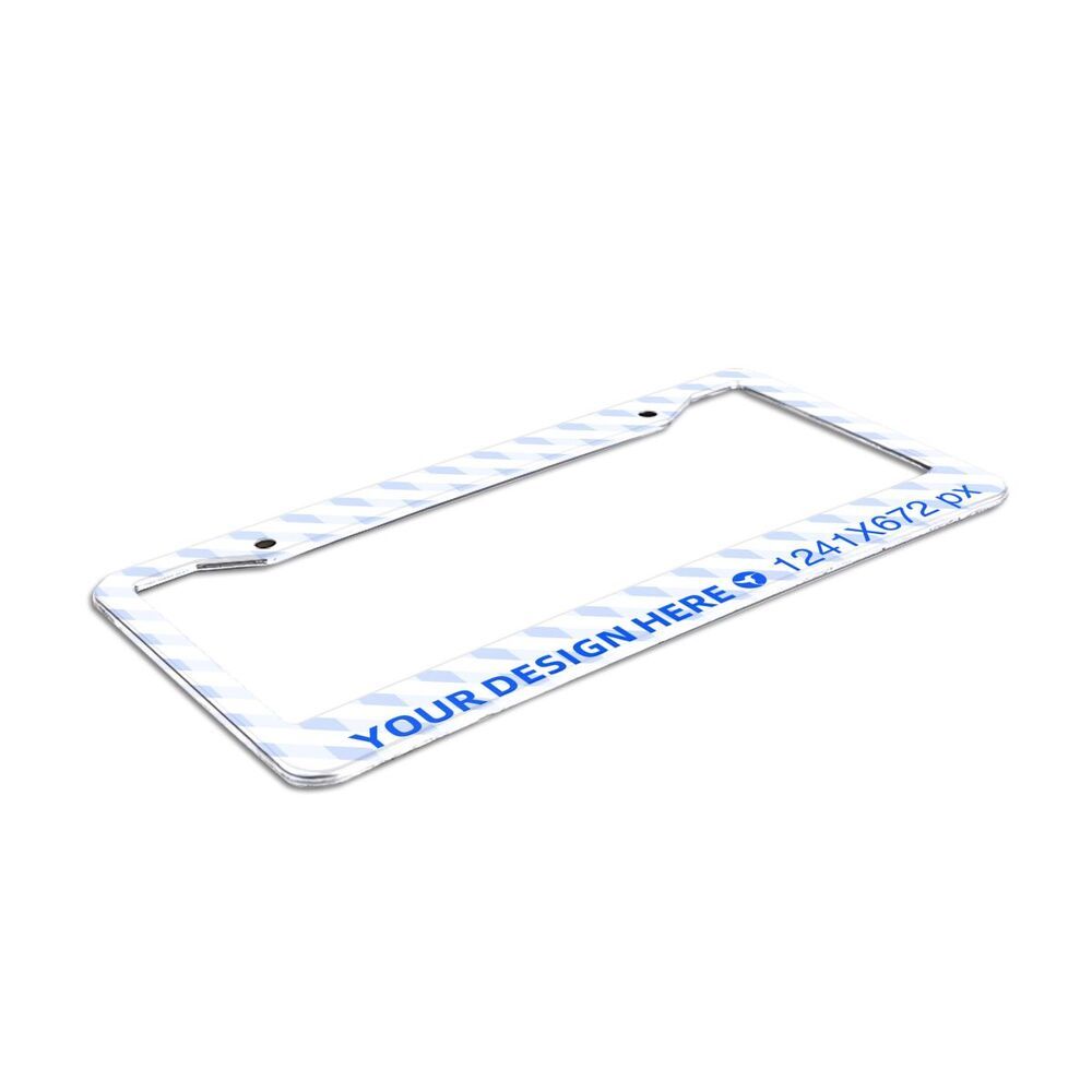 Lightweight And Durable Round Hole Flat Hole License Plate Frame