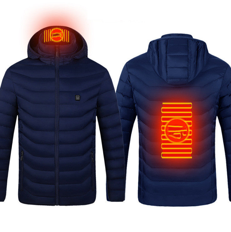 New Heated Jacket Coat USB