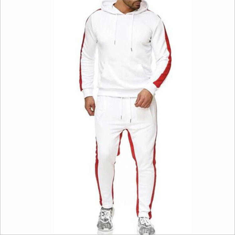 Men's hoodie suit patch strips