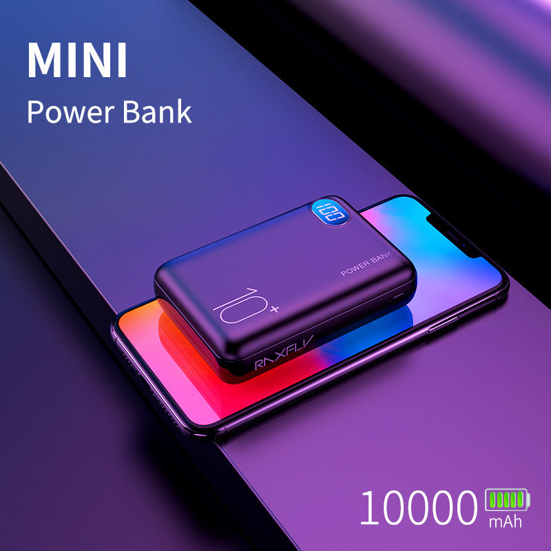 Two usb digital display power bank 10000mAh t