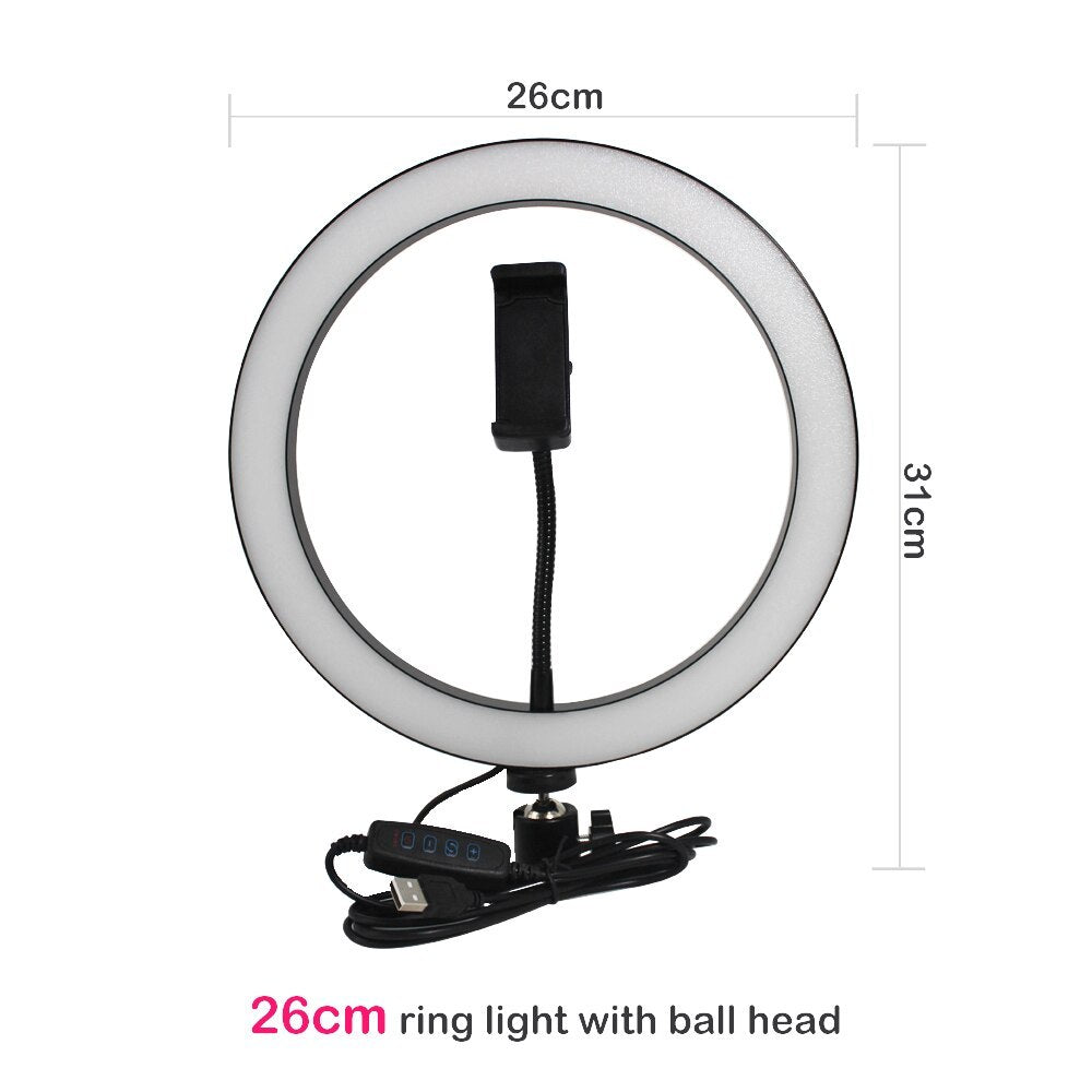 Compatibel met Apple, Tripod Fill Light Live Bracket Beauty Light Set Ring Light