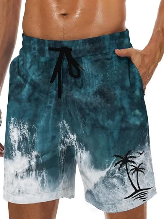 Hawaiian Series 3D Printed Shorts