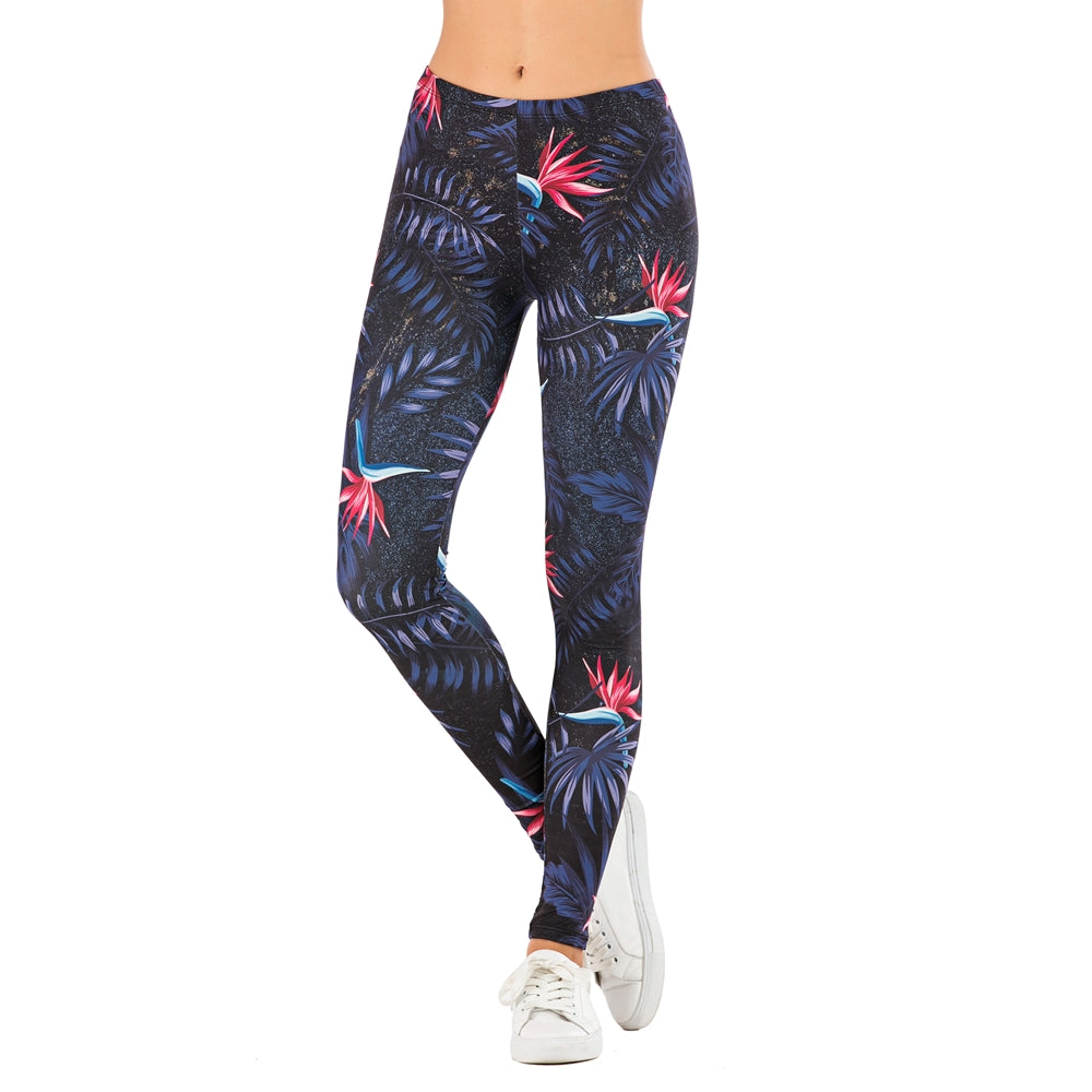 Printed yoga pants