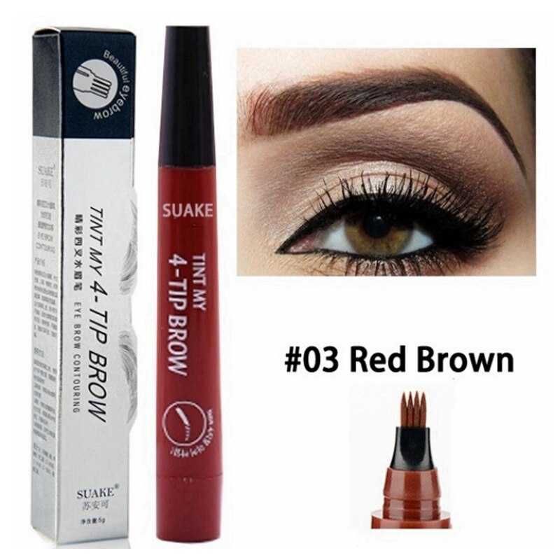 Waterproof Natural Eyebrow Pencil 3D 5 Color