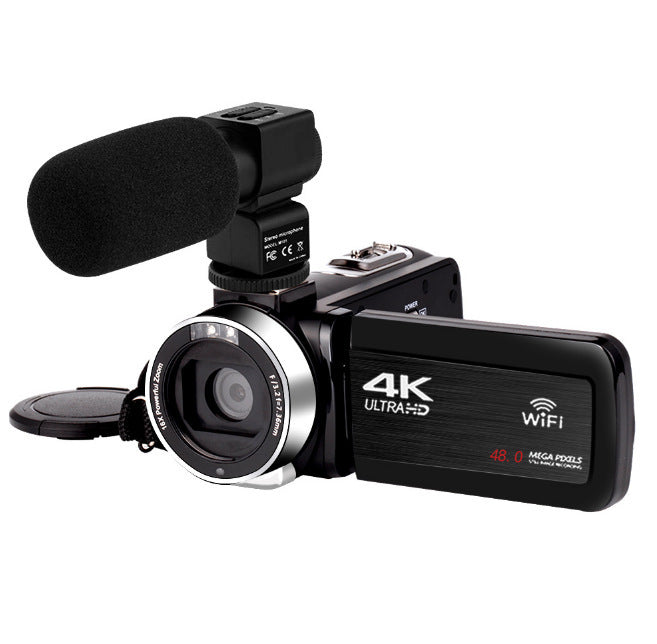 Touch screen 4K video camera