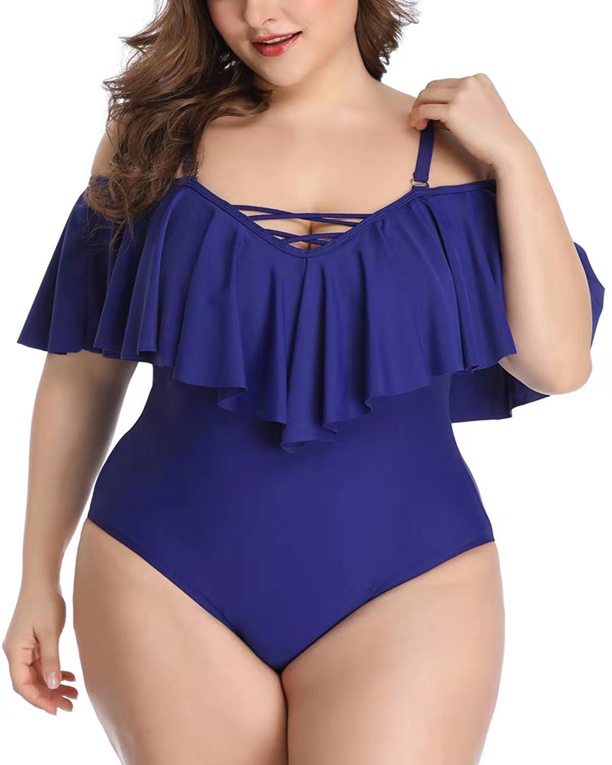 Ruffled Slimming Bikini