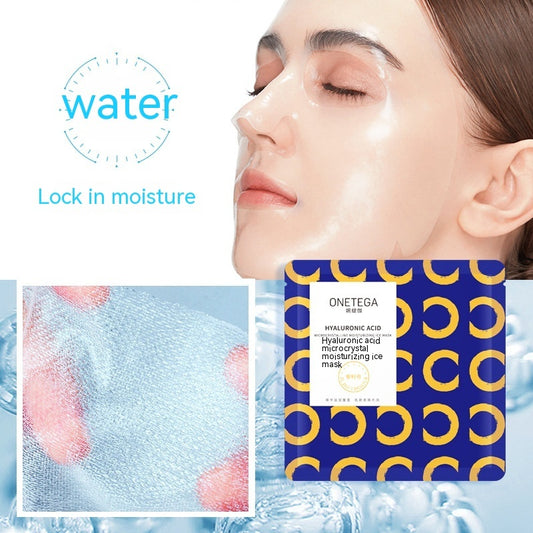 Hyaluronzuur Microkristallijne Hydraterende Ijsfilm Oplosbare Collageen Masker