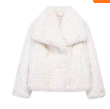 Plush Fur Coat