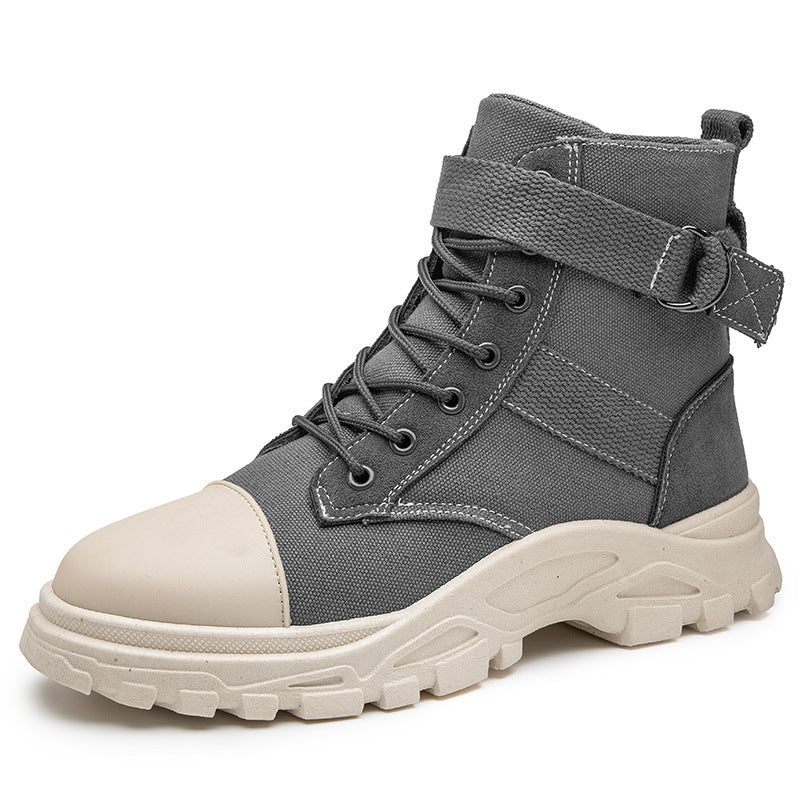 All-match tooling boots men's shoes