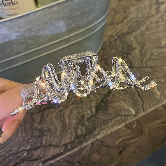 Haarklauw krab Crystal Pearl Clip