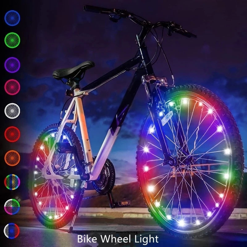 Glowing LED Bicycle Wheel Light Cycling