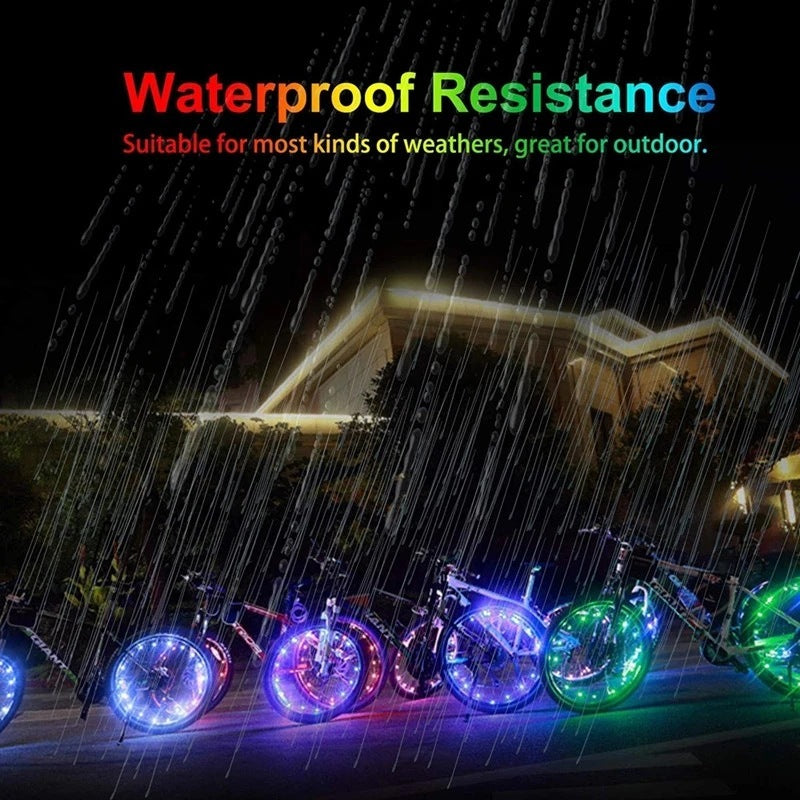 Glowing LED Bicycle Wheel Light Cycling