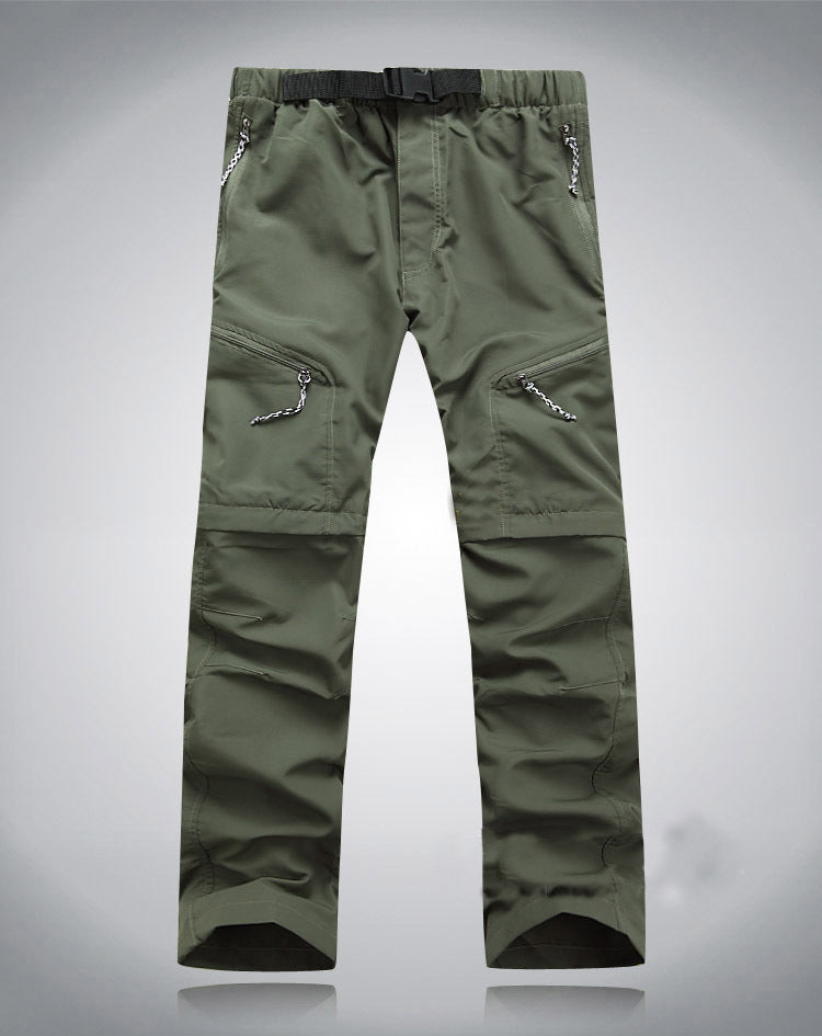 Outdoor Quick Dry Removable Pants