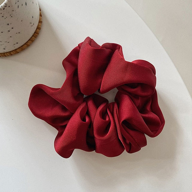 Zijden scrunchie