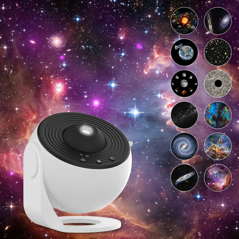 Nachtlampje Galaxy Projector Sterrenhemel Projector 360 Roterende Planetariumlamp Voor Kinderkamer Valentijnsdag Cadeau Bruiloft Deco