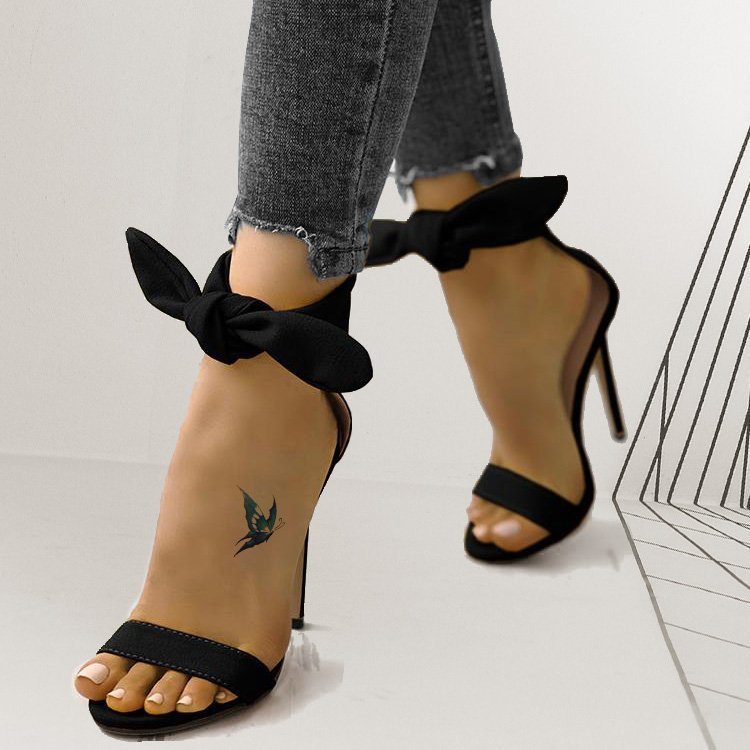 Bow Stiletto Heels