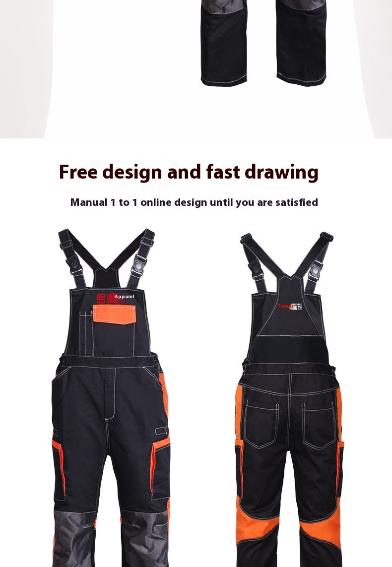 Auto Repair One-piece Overalls