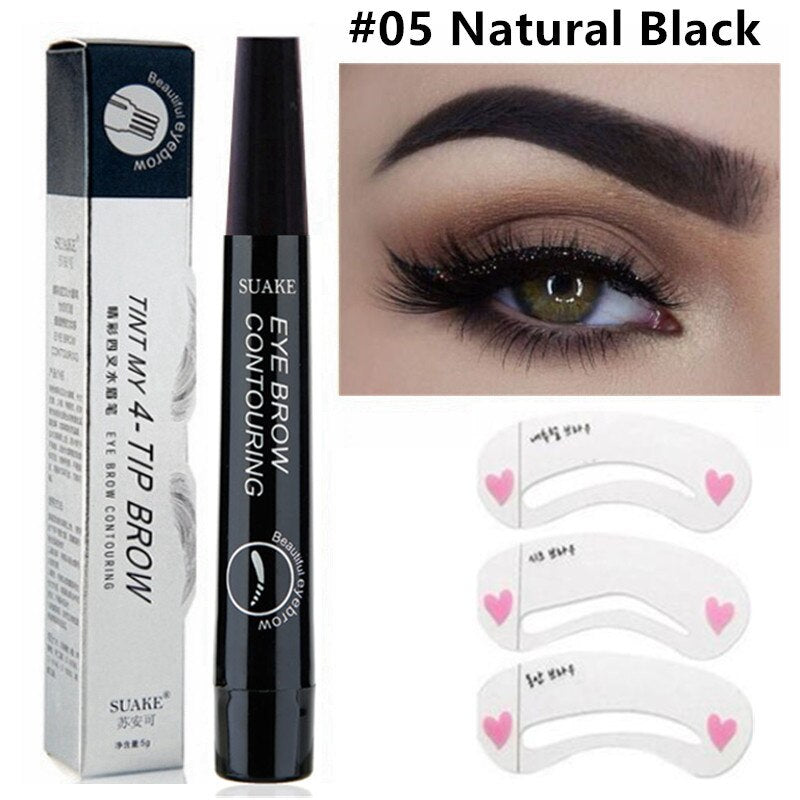 Waterproof Natural Eyebrow Pencil 3D 5 Color