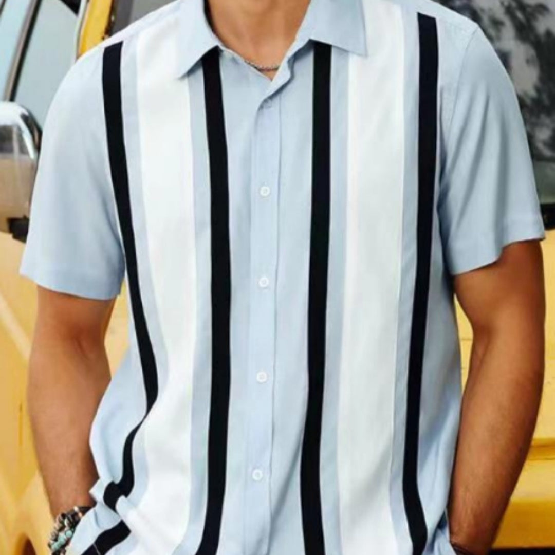 Men's Casual Versatile And Fashionable 3D Printed Shirt