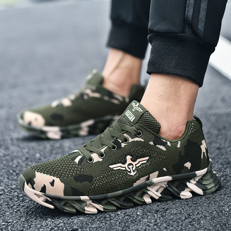 Casual camouflageschoenen