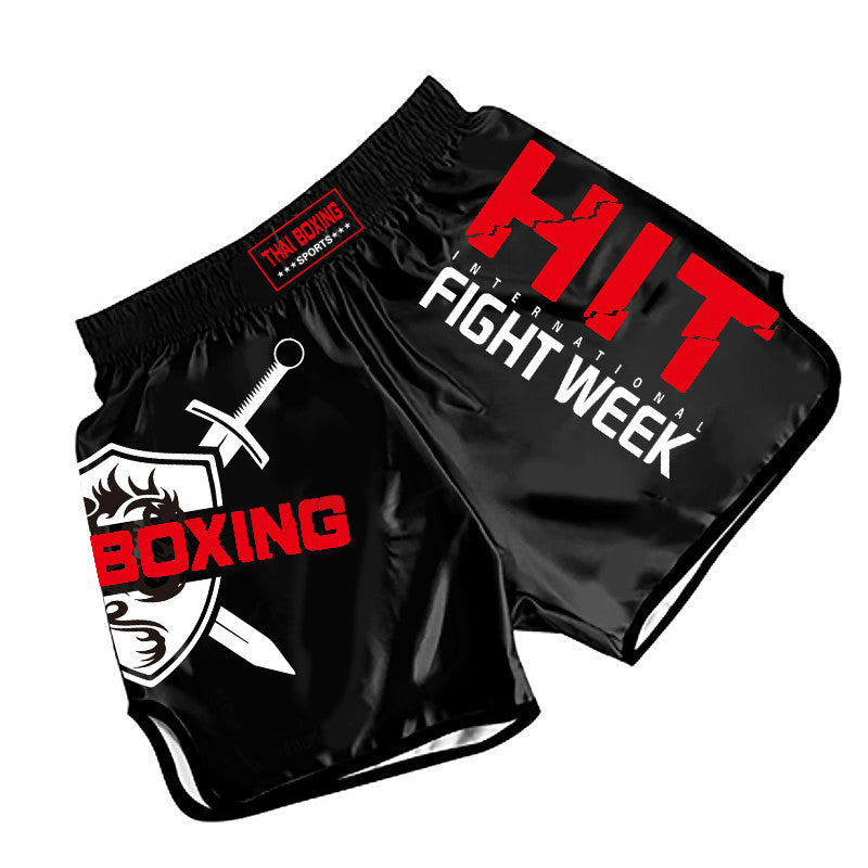 Thaiboksen Sanda Training Vechtshorts MMA