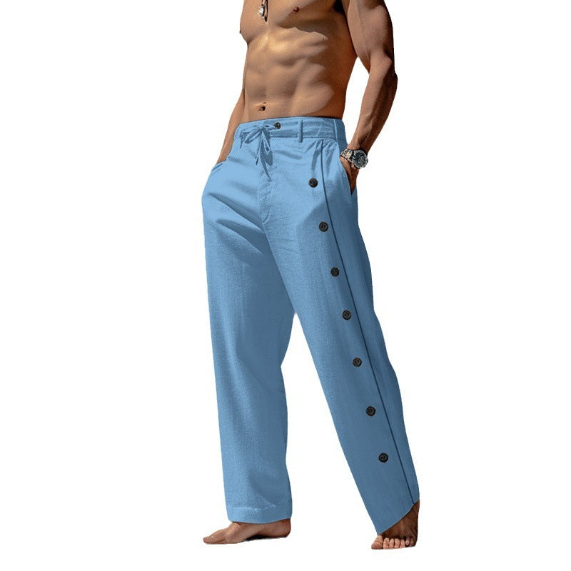 Fashion Men's Loose Beach Casual Pants