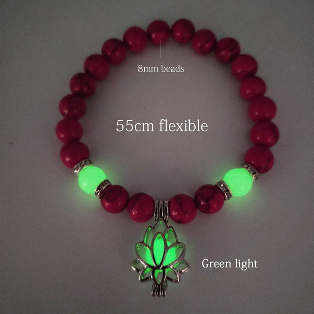 Glow in the Dark Charm Bracelets