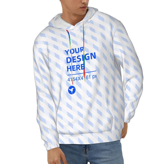 Jeugdige persoonlijkheid heren hoodie met capuchon en zak