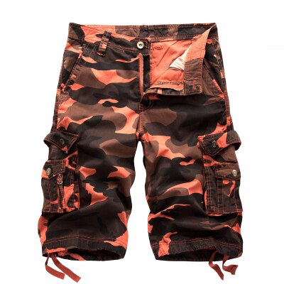 Military Cargo Shorts Men