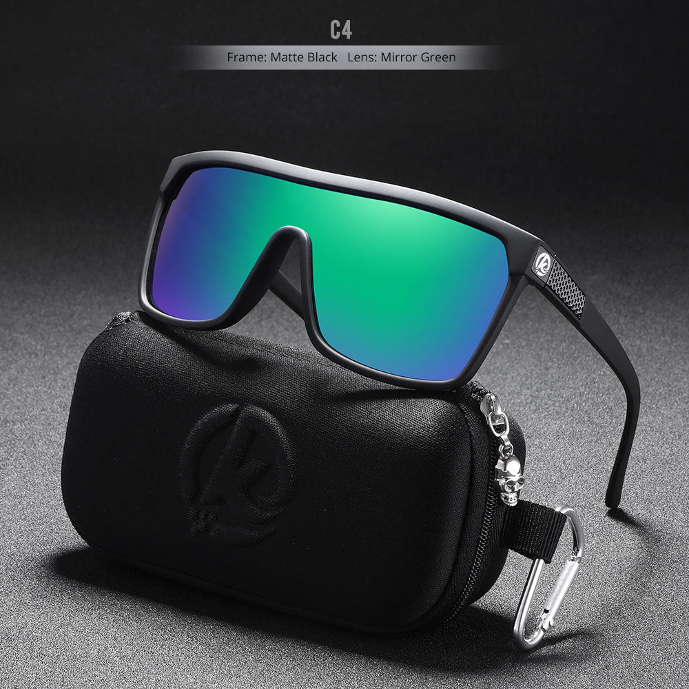 Large Frame Bicycle Polarized Sunglasses