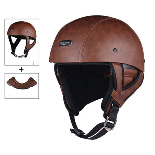 Gepersonaliseerde Retro Pedaal Batterij Motorhelm