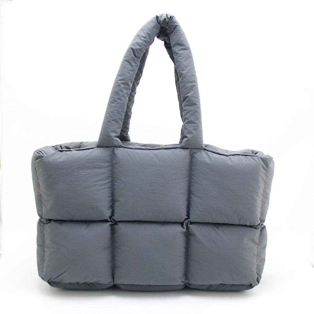 Puff Down Jacket Tote Bag For Women