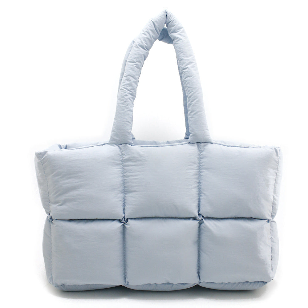 Puff Down Jacket Tote Bag For Women