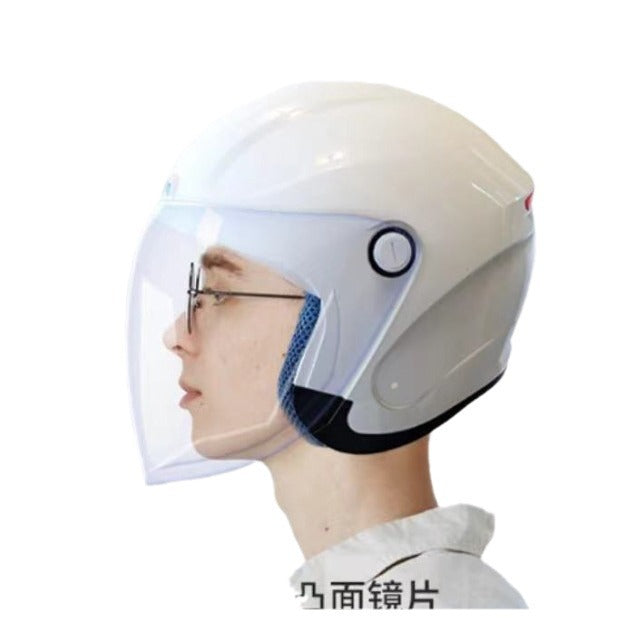 AI Intelligent Voice Bluetooth Motorhelm