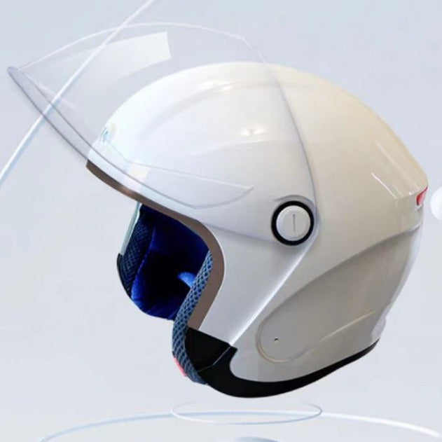 AI Intelligent Voice Bluetooth Motorhelm