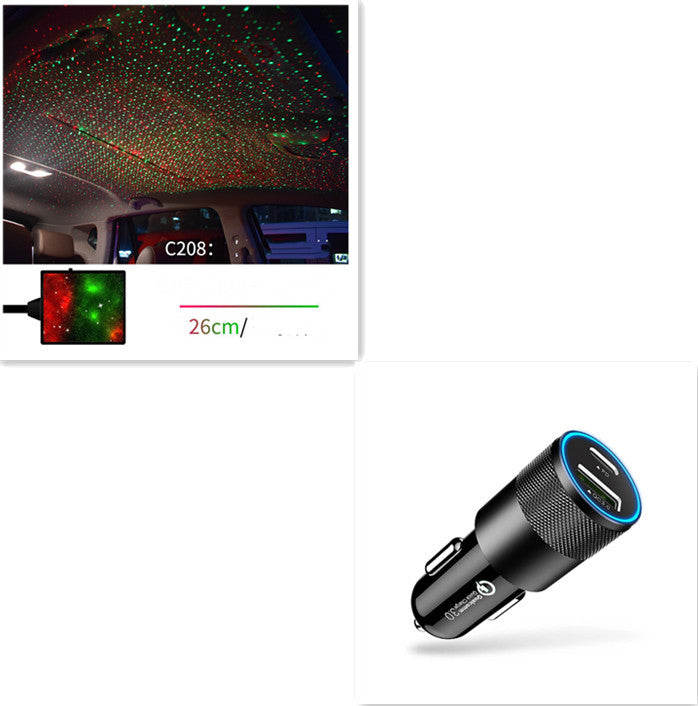 Star Light Projector Feestverlichting USB LED