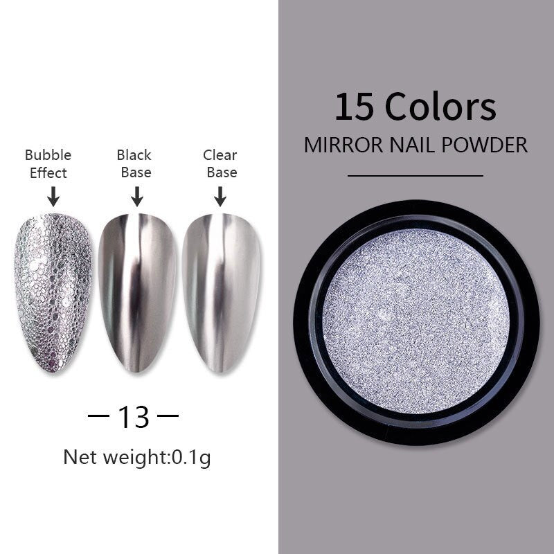 Mirror Nail Art Pigment Powder Nail Glitters