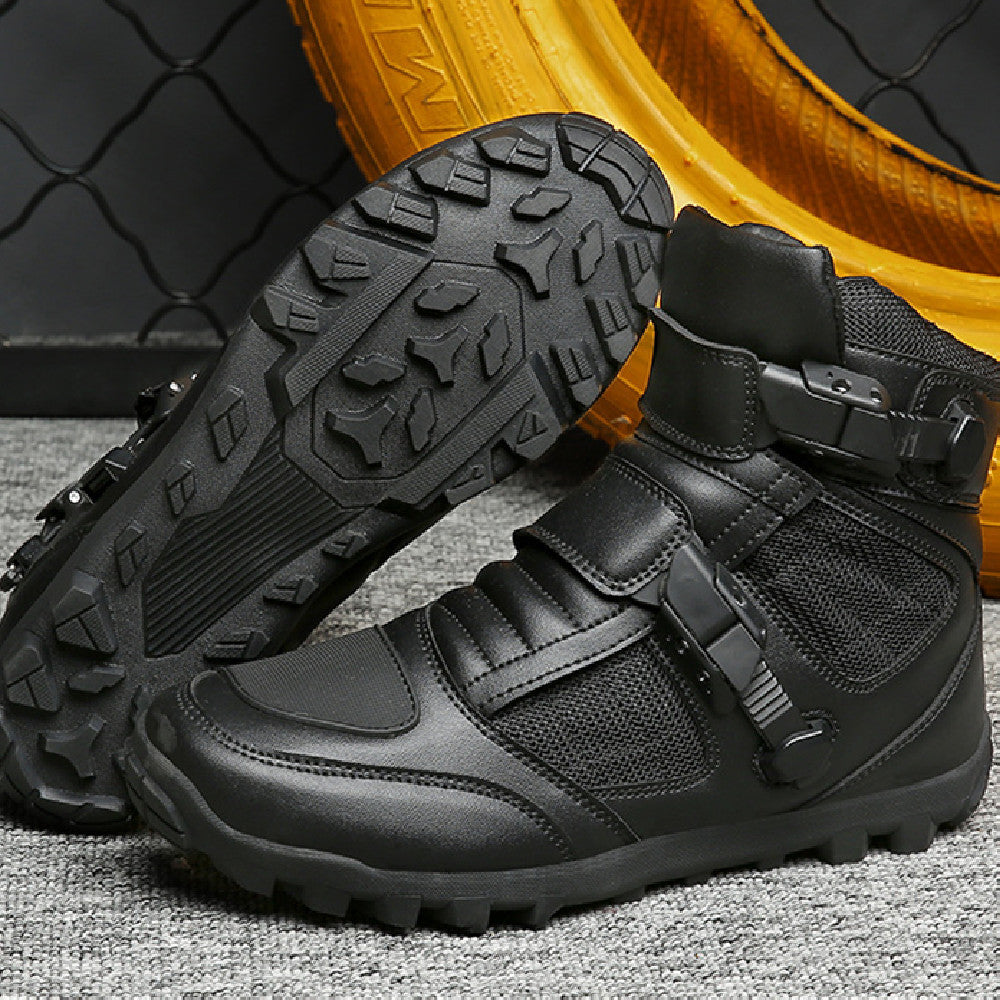 Male Knight Four Seasons Motorcycle Boots